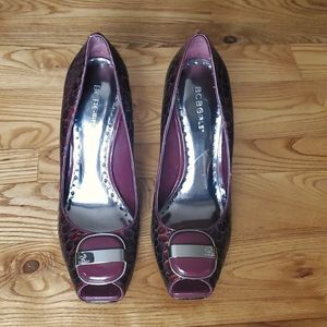 BCBGirls Open-Toe Platform Heels